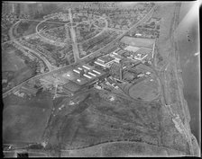 The Co-operative Wholesale Society Ltd Margarine Works, Irlam, Greater Manchester, c1930s. Creator: Arthur William Hobart.