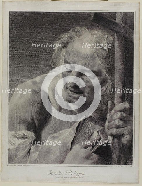 God the Father and Eleven of the Twelve Apostles, 1742. Creator: Giovanni Marco Pitteri.