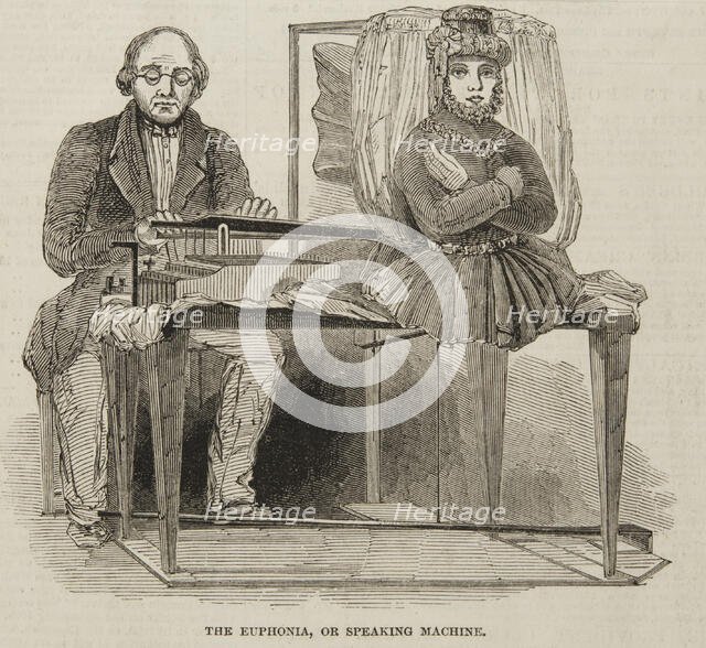 The Speaking Automaton, or Euphonia
, 1846. Creator: Unknown.