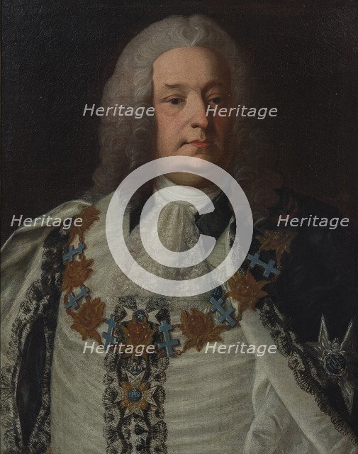 Portrait of Count Herman Cedercreutz (1684-1754), 1754.