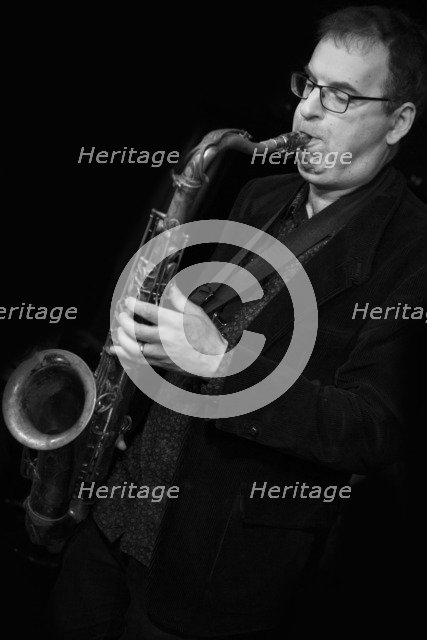 Theo Travis, 2017. Artist: Alan John Ainsworth.