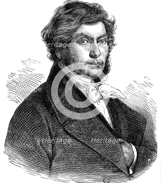 Jean Francois Champollion, French historian, linguist and Egyptologist, 19th century. Artist: Unknown