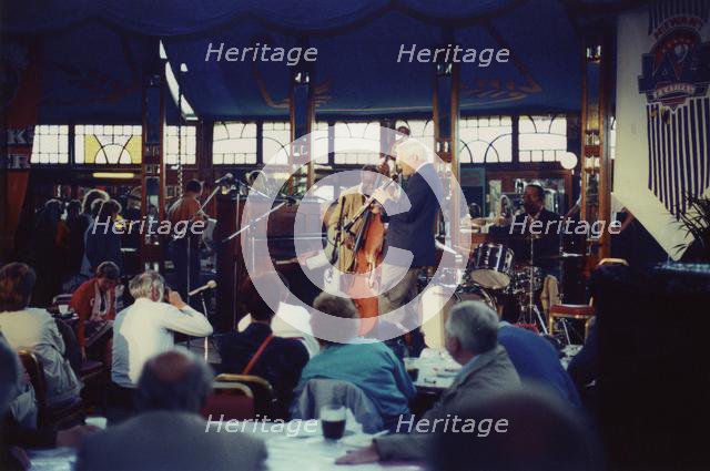 Dave Shepherd, Milt Hinton Quartet, Edinburgh Jazz Festival, 1986. Creator: Brian Foskett.
