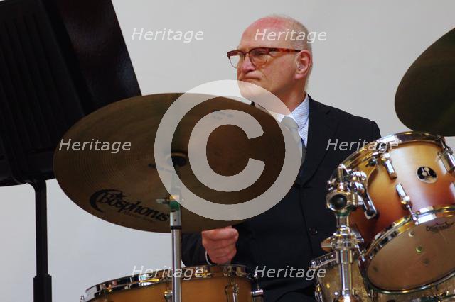 Les Cirkel, NJA Event, Methodist Church, Loughton, Essex, 27 July 2019. Creator: Brian O'Connor.