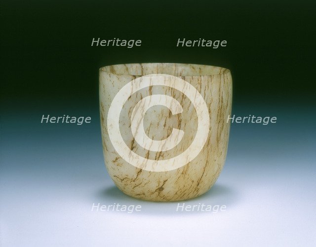Jade deep cup, late Northern Song dynasty, China, late 11th-early 12th century. Artist: Unknown