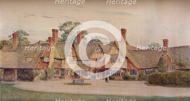 Stoke Barn, Fulmer, Bucks. Gerald Unsworth & Inigo Triggs, Architects, 1914. Artist: Unknown