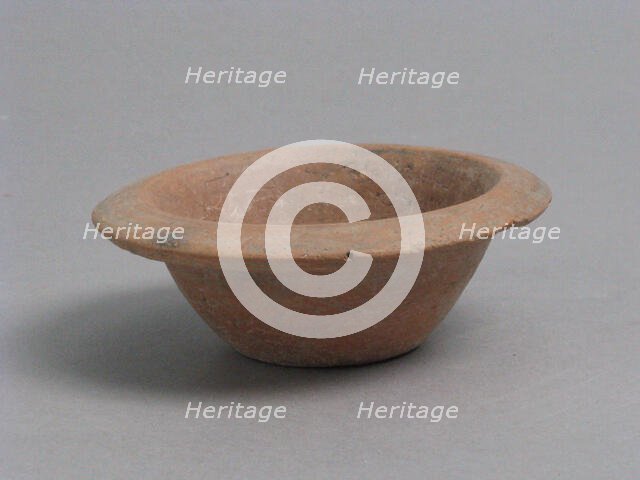 Bowl, Coptic, 4th-7th century. Creator: Unknown.