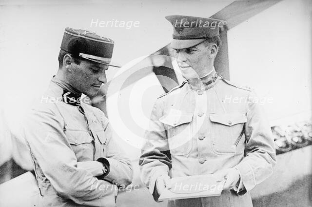 Capt. W.T. Boatwright, U.S.A. Artillery - Langley Field, 1917. Creator: Harris & Ewing.