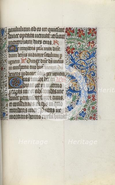 Book of Hours (Use of Rouen): fol. 124r, c. 1470. Creator: Master of the Geneva Latini (French, active Rouen, 1460-80).