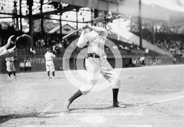Cy Falkenburg, Cleveland Al, at National Park, Washington, D.C. (Baseball), 1913. Creator: Harris & Ewing.