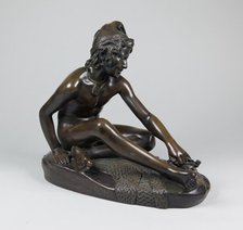 Neapolitan Fisherboy, late 19th century. Creators: Francois Rude, Ferdinand Barbedienne