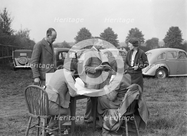 Standard Car Owners Club Gymkhana, 8 May 1938. Artist: Bill Brunell.