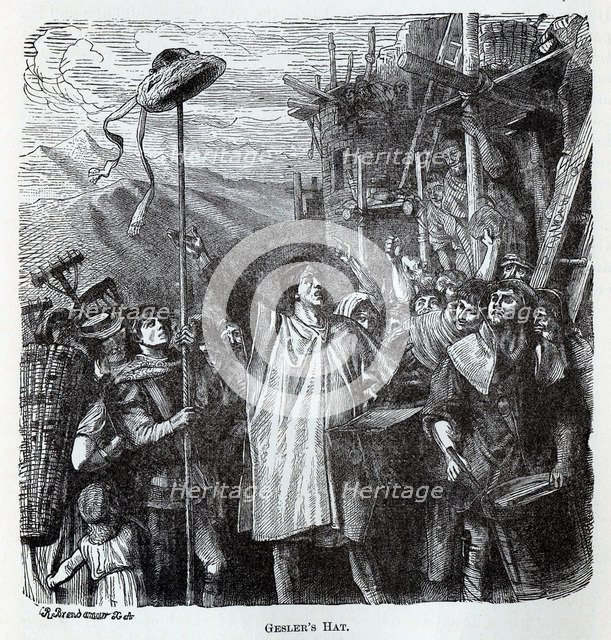 Gesler's Hat, 1882. Artist: Brend'amour, Richard (1831-1915)