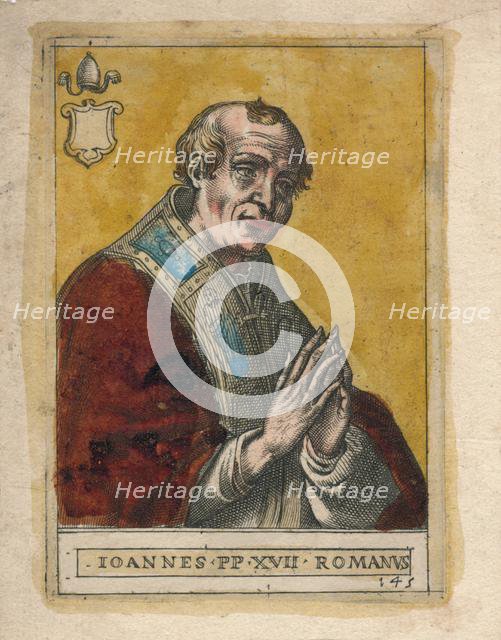 Pope John XVII. Creator: Unknown.