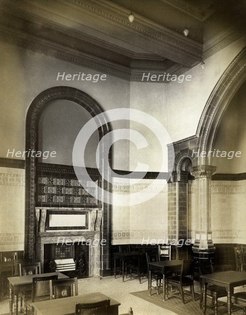 National Liberal Club, Whitehall Place, Westminster, London, 1887. Artist: Bedford Lemere and Company.