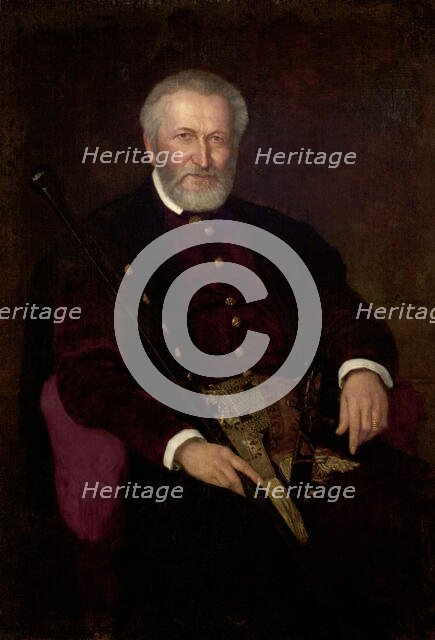 Portrait of Leon Sapieha, 1878. Creator: Henryk Rodakowski.