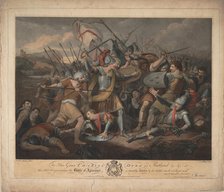 The Battle of Agincourt on 25 October 1415, 1783. Artist: Burke, Thomas (1749-1815)