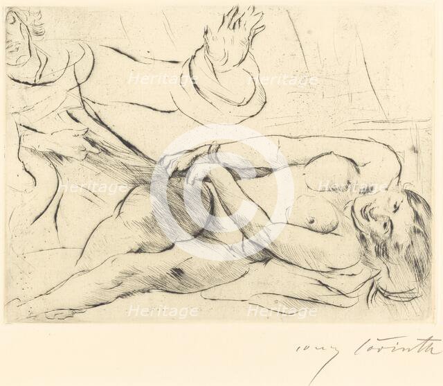 Joseph und Potiphars Weib II (Joseph and Potiphar's Wife II), 1915. Creator: Lovis Corinth.