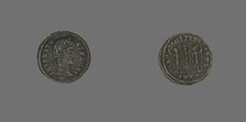 Coin Portraying Emperor Constans, 337-350. Creator: Unknown.
