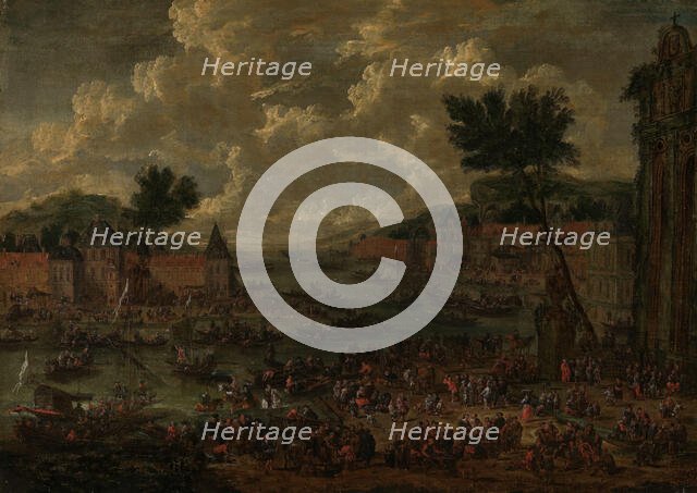 Popular Festival outside a Church, Around 1600. Creator: Unknown.