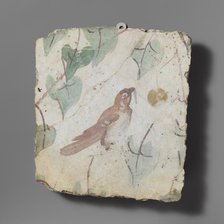 Wall painting fragment, 2nd-3rd century A.D.. Creator: Unknown.