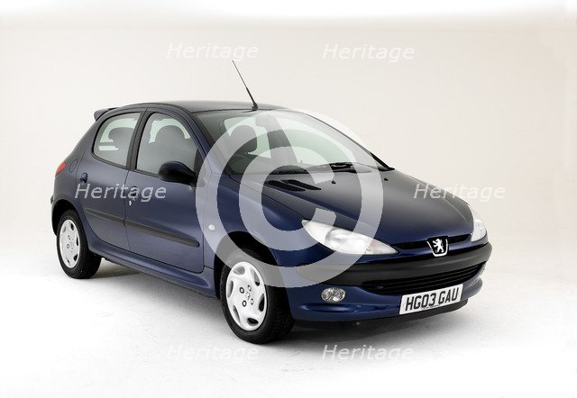 2003 Peugeot 206 Artist: Unknown.