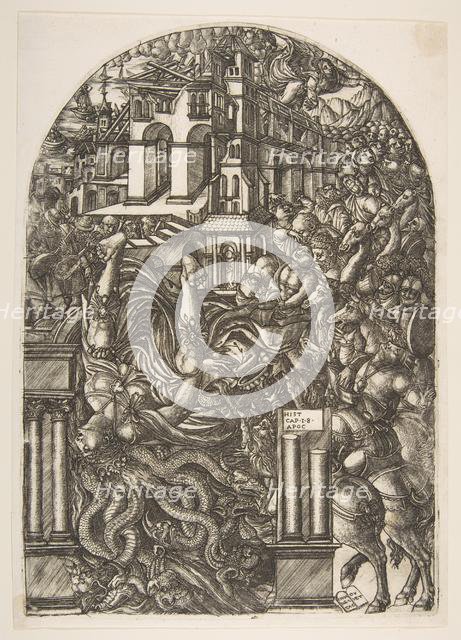 The Fall of Babylon, from the Apocalypse.n.d. Creator: Jean Duvet.