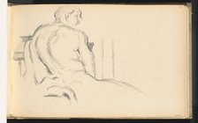Study of Puget's "Hercules Resting", c. 1879. Creator: Paul Cezanne.