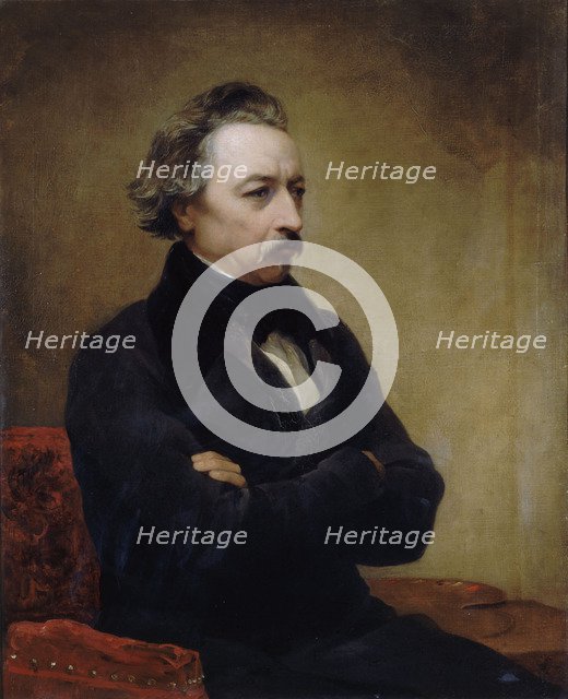 Portrait of Ary Scheffer (1795-1858), c. 1840.