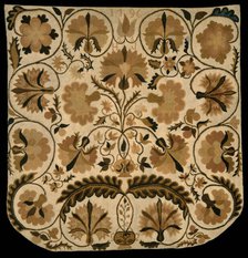 Bed Rug, United States, 1796. Creator: Hannah Johnson.