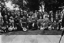 Congressmen visit Wilson, between c1910 and c1915. Creators: Bain News Service, George Graham Bain.