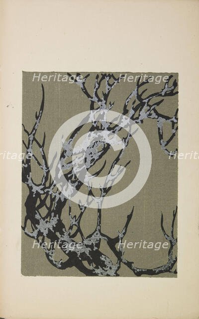 Illustration from "Shin bijutsukai", 1901-1902. Creators: Sekka, Kamisaka (1866-1942), Korin, Furuya (1875-1910)