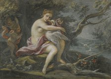 Leda and the Swan, Mid of the 18th century.