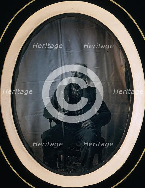 Veteran of the Napoleonic Wars, September 14, 1850. Creator: Unknown.