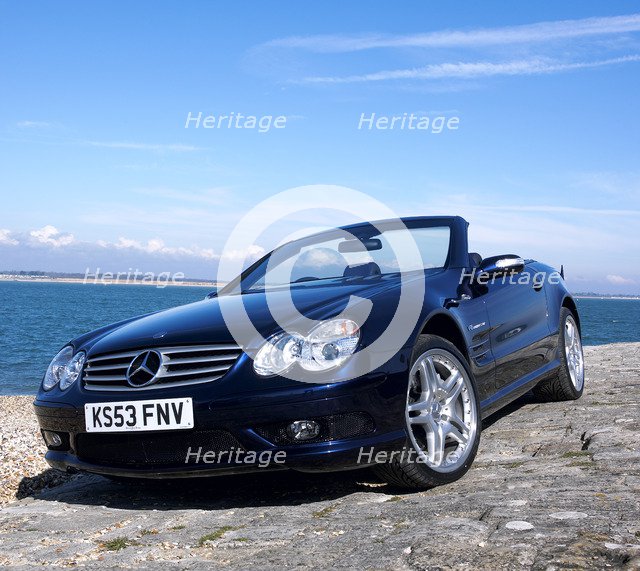 2003 Mercedes Benz SL55 AMG. Artist: Unknown.