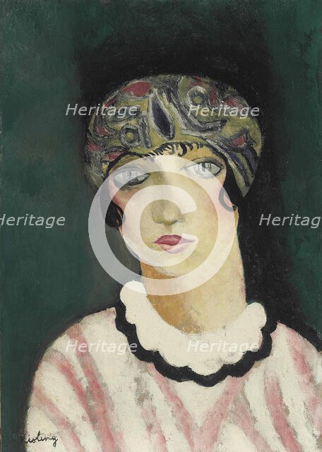 Portrait of Kiki de Montparnasse, 1924. Creator: Kisling, Moïse (1891-1953).