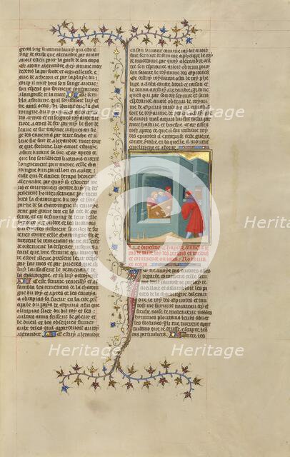 Persian Prisoners; Des cas des nobles hommes et femmes, about 1413-1415. Creators: Boucicaut Master, Workshop of the Boucicaut Master.