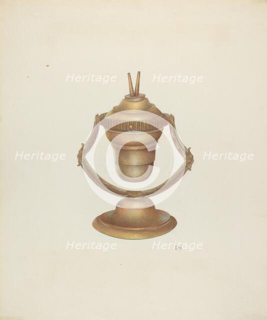 Mariner's Lamp, c. 1940. Creator: Joseph L. Boyd.