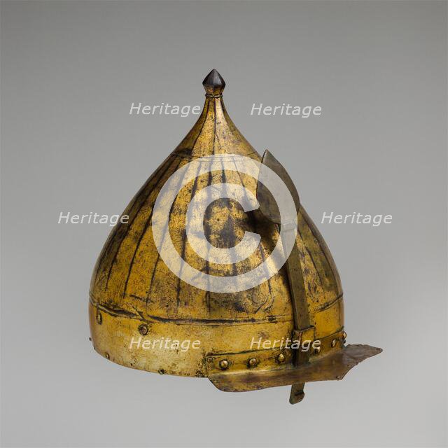 Helmet, Turkish, late 16th century. Creator: Unknown.