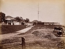 Malaya: Fort Cornwallis on Penang Island, 1881. Creator: John Edmund Taylor.