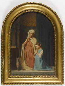 Childhood of the Virgin, 1842. Creator: Edouard Cibot.