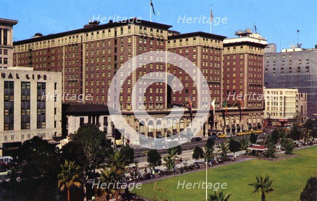 The Biltmore Hotel, Los Angeles, California, USA, 1953. Artist: Unknown