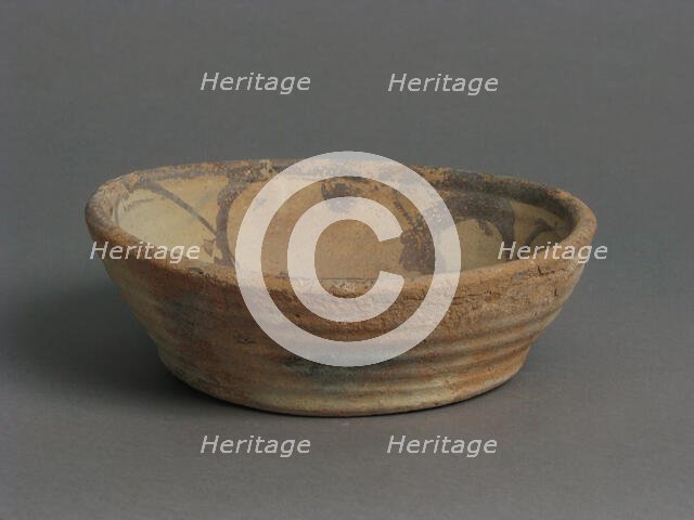 Bowl, Coptic, 4th-7th century. Creator: Unknown.