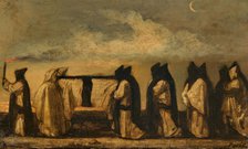 Italian funeral, 1851. Creator: Feuerbach; Anselm (1829-1880).