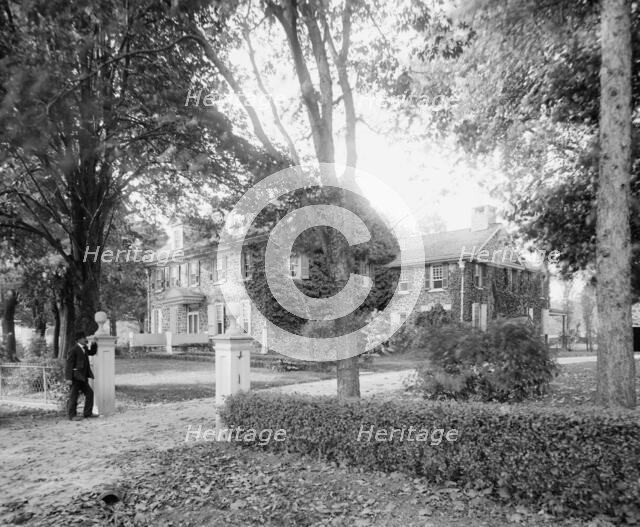 Home of Gen. Anthony Wayne, Paoli, near Philadelphia, Pa., between 1900 and 1910. Creator: Unknown.