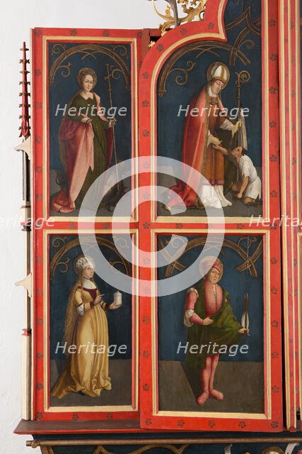 Saint Margaret and Saint Magdalene, 1516-1520. Creator: Unknown.