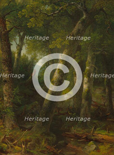 Forest in the Morning Light, c. 1855. Creator: Asher Brown Durand.