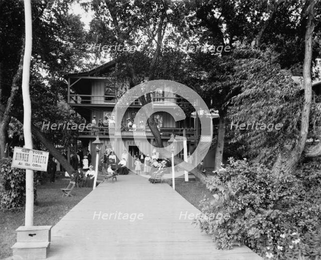 Devil's Lake, Wis., Cliff House, c1898. Creator: Unknown.