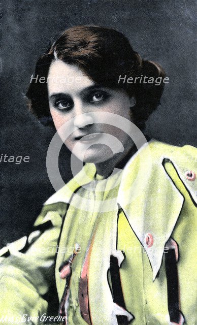 Evie Greene (1875-1917), English actress, early 20th century. Artist: Unknown