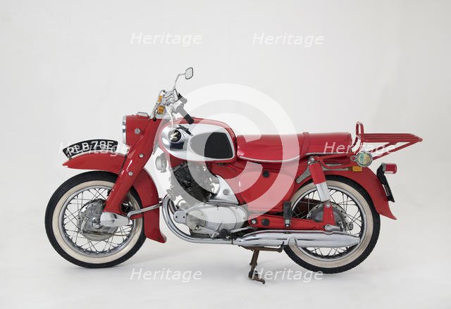1967 Honda C77 motorcycle. Creator: Unknown.